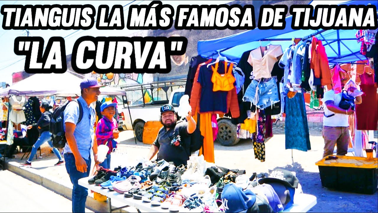 Visité el TIANGUIS más GRANDE de TIJUANA  | SOBRERUEDAS  la CURVA Tijuana | Isa Alejo Oficial