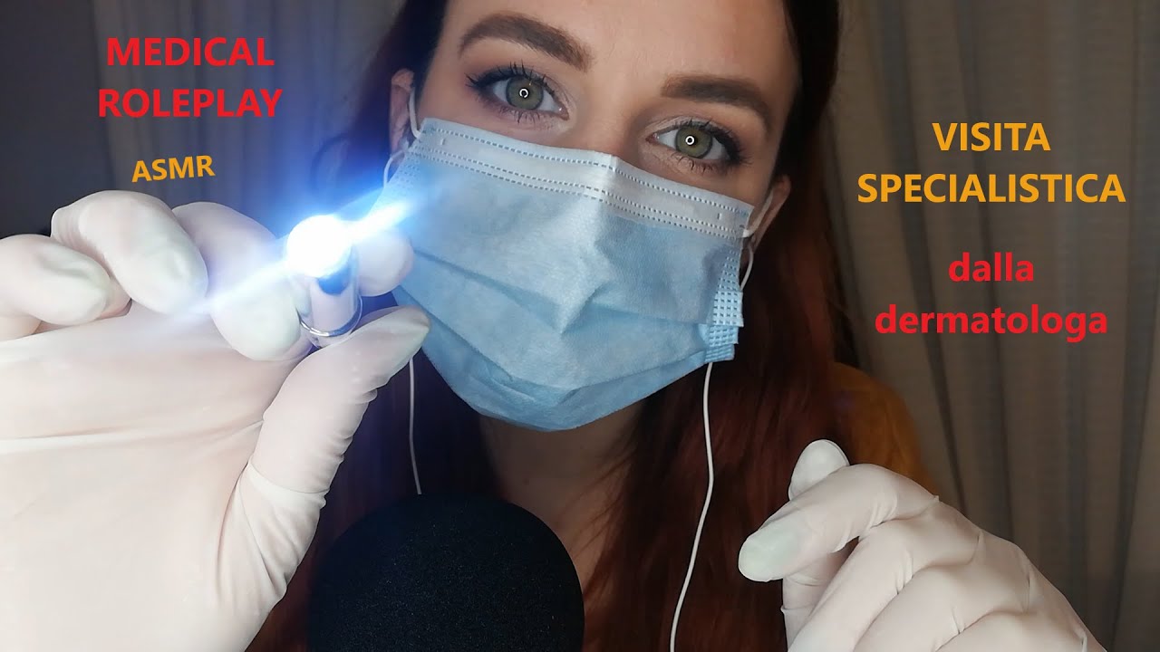 Medical roleplay [ASMR ITA] Lasciati visitare dalla tua dermatologa 👩‍💼