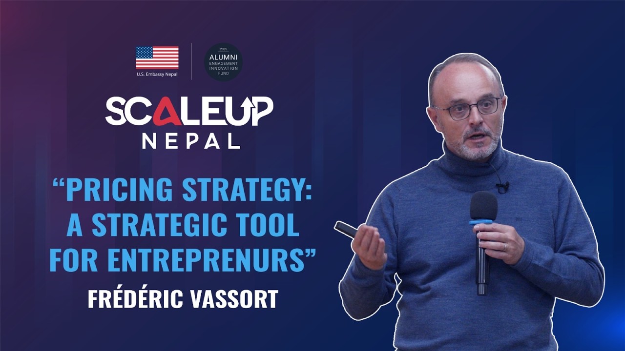 Episode 10: Pricing Strategy — A Strategic Tool for Entrepreneurs with Frédéric Vassort