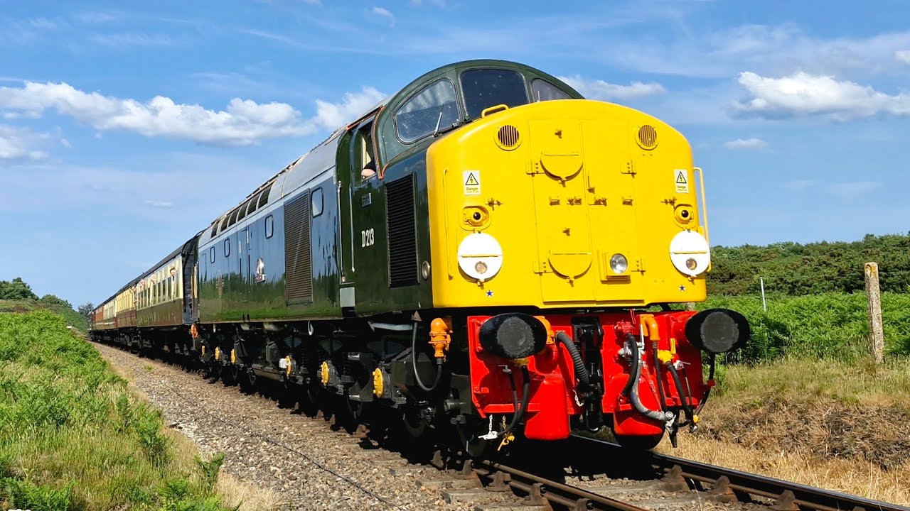 D213 Andania (2 Tone/Thrash) - D5631 Cresting Kelling Bank At Windpump Crossing (14/06/2025)