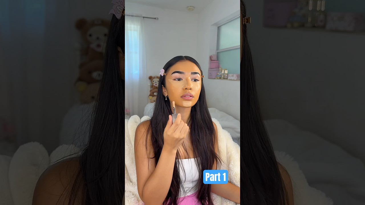 Сегодняшний урок макияжа, часть первая 1 #makeuptutorial #makeup #grwm #beautytutorial #softglamlook