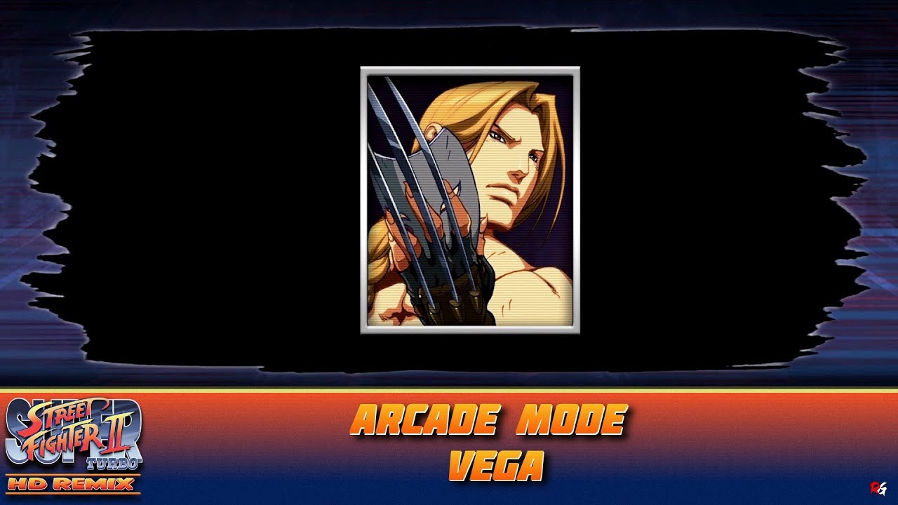 Super Street Fighter 2: Turbo Hyper HD Remix: Arcade Mode — Vega