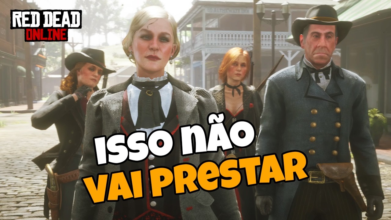 Era pra ser uma vingança… e virou uma BAGUNÇA! | Red Dead Online | Ep. 16