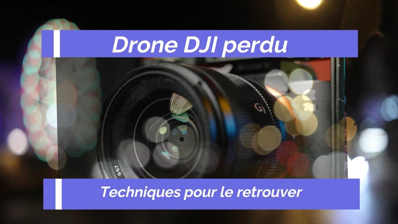 Retrouver son drone