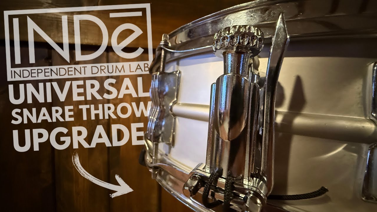 INDe Snare Throw // Ultimate Vintage Snare Upgrade