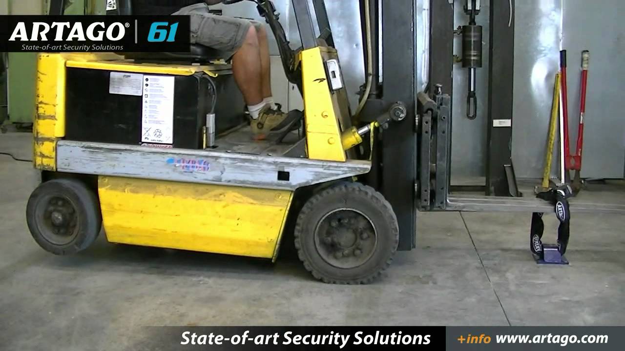 ARTAGO ANCHOR 61 + 69duo FORKLIFT TEST