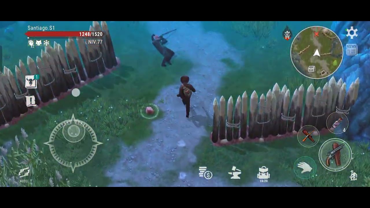 Limpiando interfluvio en westland survival 