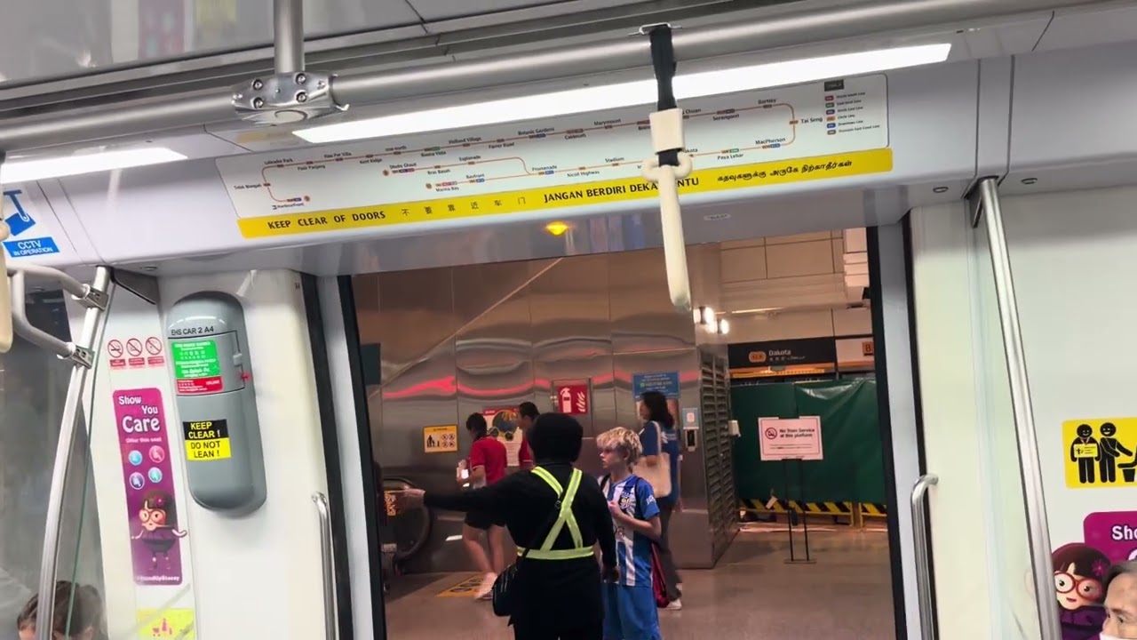 [PYL-MBT Shuttle] SMRT Alstom Metropolis C830 (815): Paya Lebar to Mountbatten. 