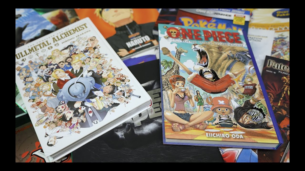 My Manga/Anime Artbook Collection