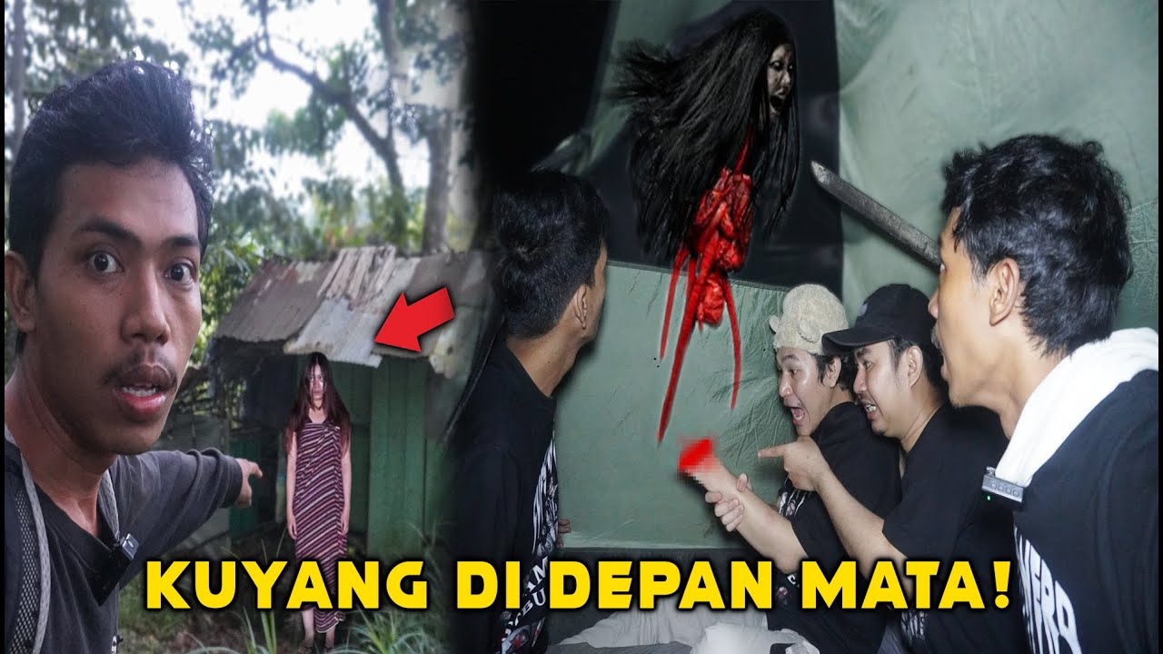 NEKAT CAMPING DI KAMPUNG KUYANG! TENDA KITA DI CIDUK KUYANG! KETEMU RUMAH KUYANG BARU