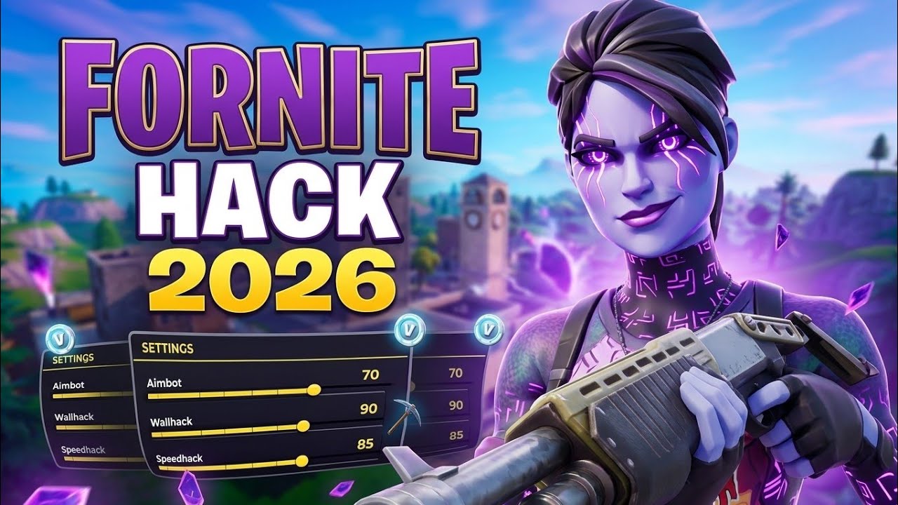 BEST Fortnite Hack 2026 / Player ESP + Speed Hack + Auto Aim / Premium Free Download