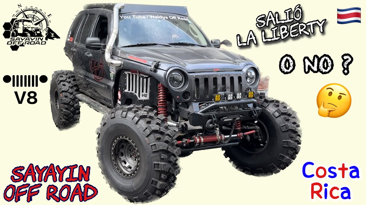 Costa Rica - La Jeep Liberty con su nuevo V8 by Sayayin Off Road