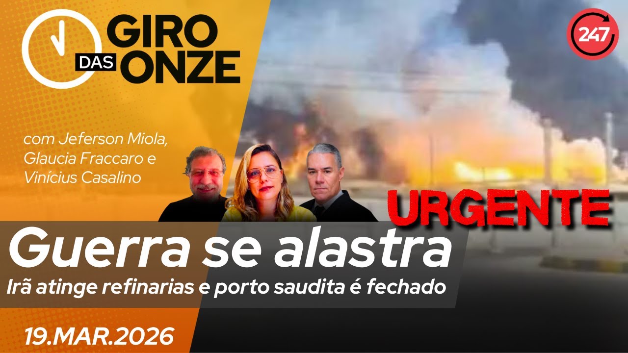 Giro das Onze | Guerra se alastra: Irã atinge refinarias e porto saudita é fechado