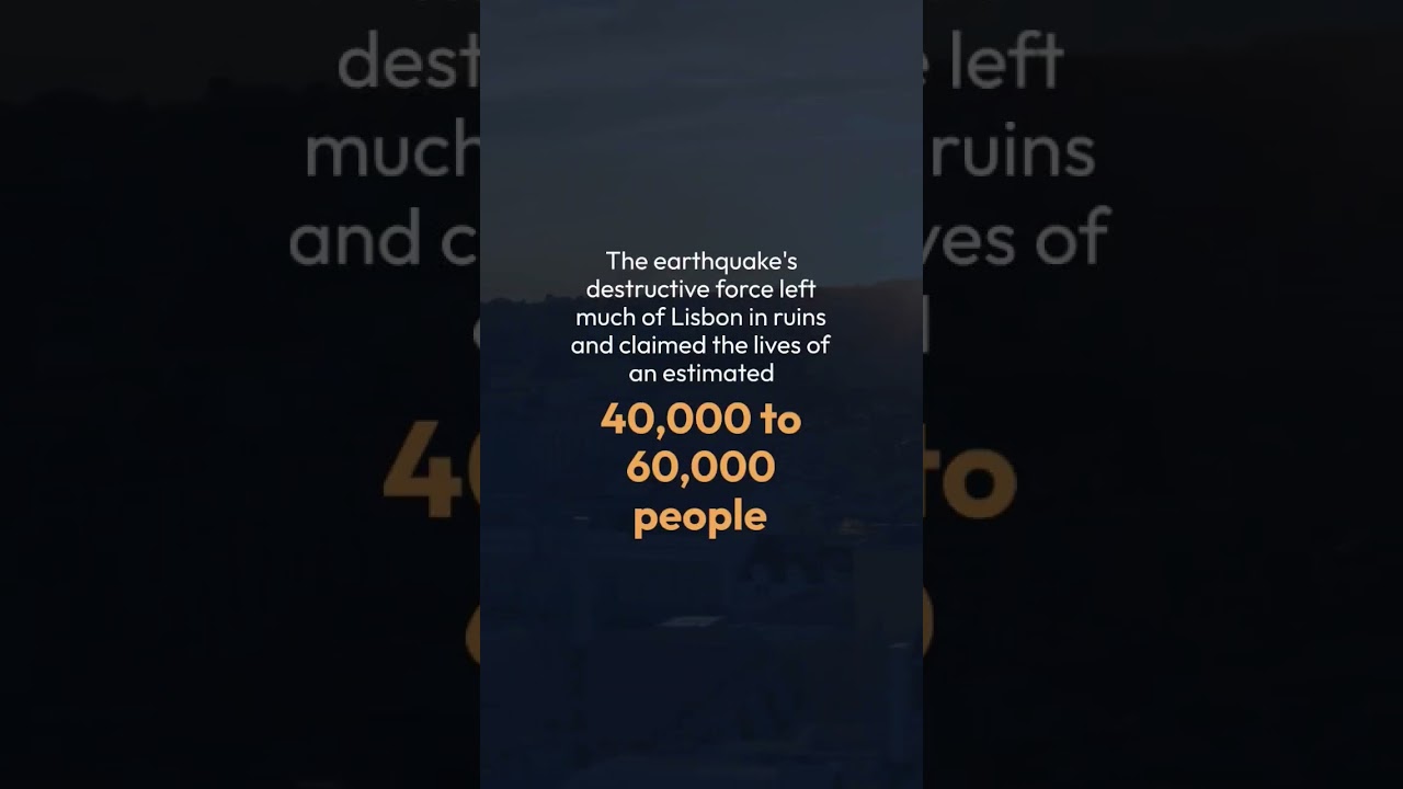 The Lisbon Earthquake: A Devastating Natural Disaster #lisbon #portugal #earthquake #tsunami