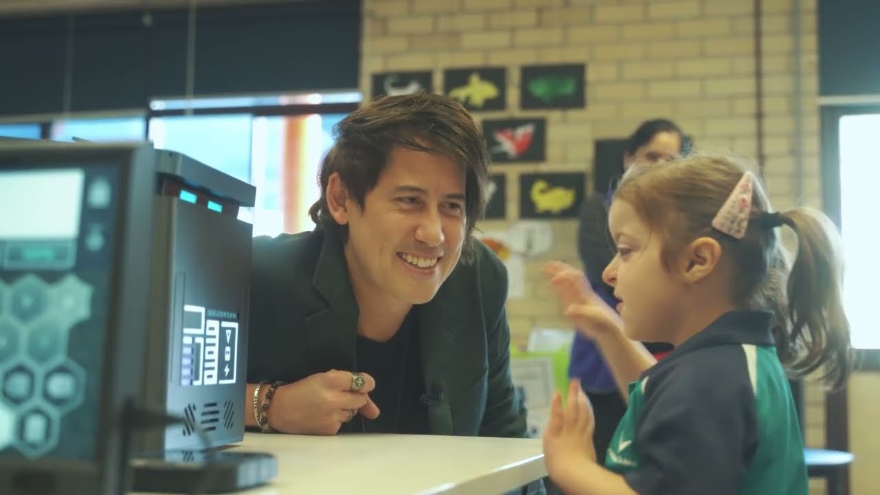The day my robot encouraged kids to speak and sing 💕
