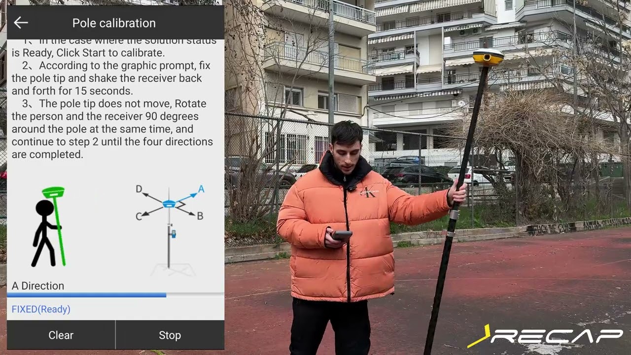SurPad 4.2 | Πώς βελτιώνω την ακρίβεια IMU (μέτρηση υπό κλίση) του δέκτη μου | Pole Calibration