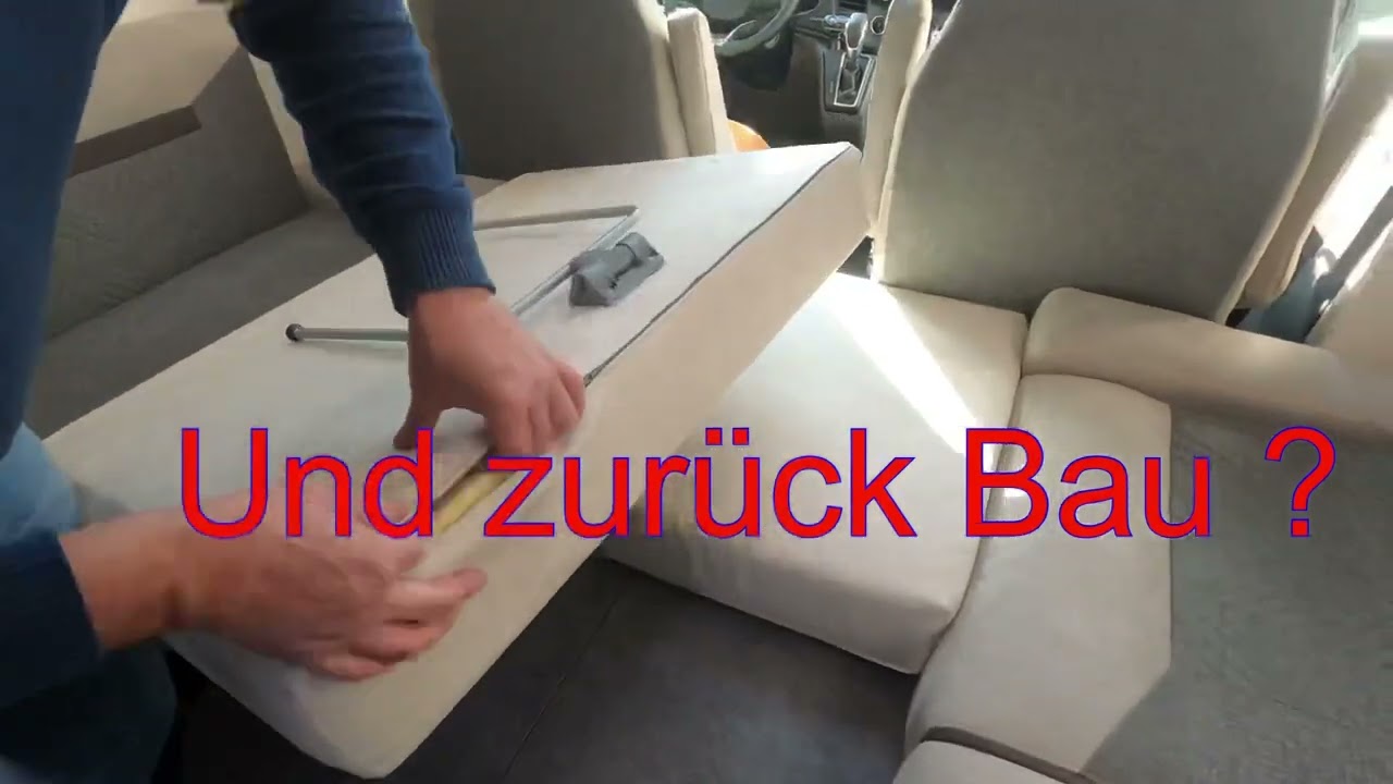 Challenger 260 Dinette umbaubar in einen zus&auml;tzlichen Schlafplatz195mal 130 cm ( Chausson 640)