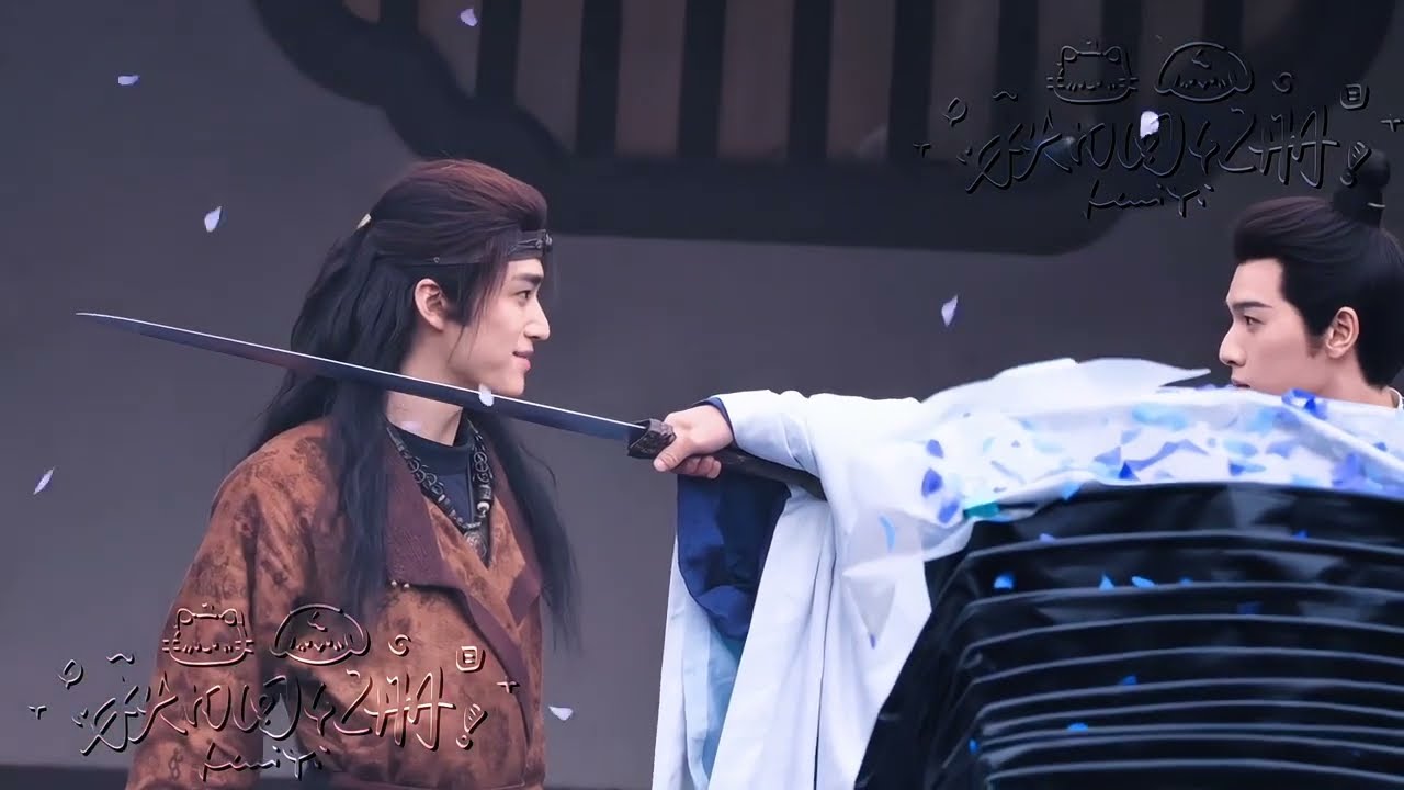 ZKL smile when Li Yun Rui aim to him with a sword #zhangkangle #liyunrui #rebirth #reborn #reuters