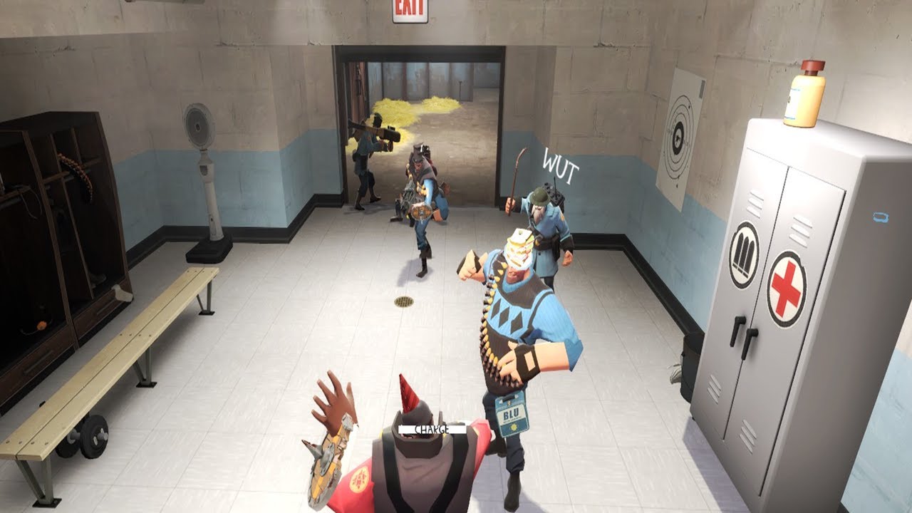 [TF2] How to; get in enemy spawn in 2Fort