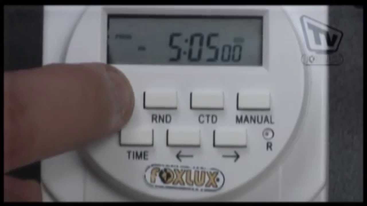 Timer Digital Foxlux | ConstruJÁ