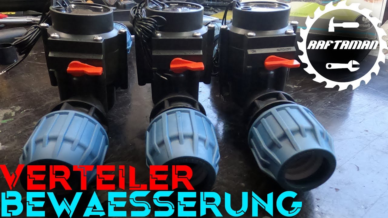 Bewässerung 💦 Verteiler | DIY | selbst gebaut | Heimwerken