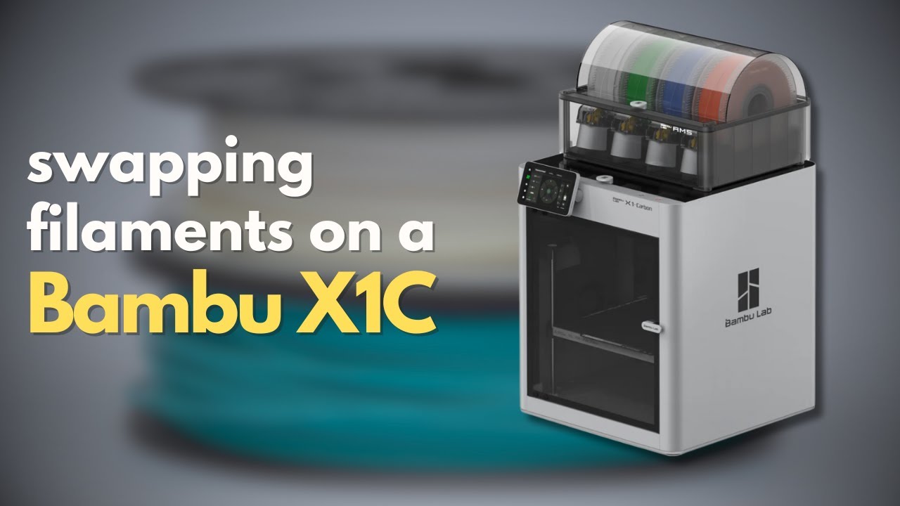 How to Change Filament on a Bambu Lab X1 Carbon