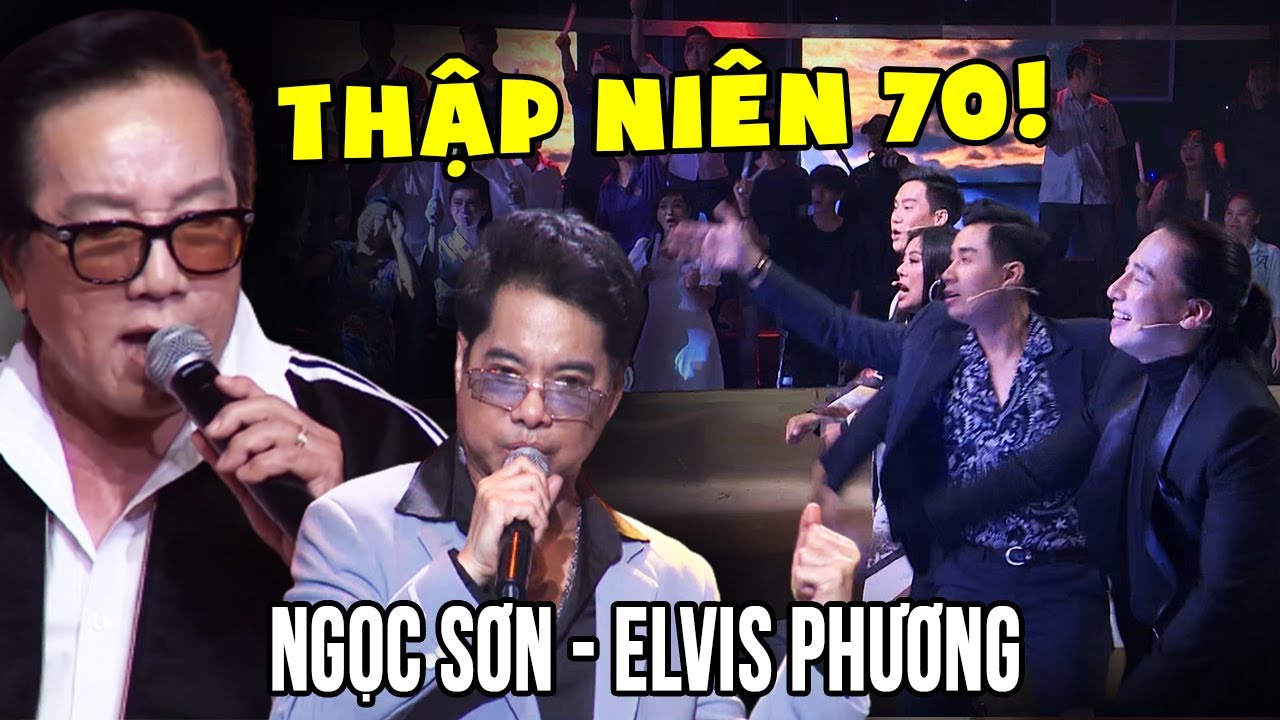 Danh ca Elvis Phương, Ngọc Sơn ĐỐT CHÁY sân khấu với các hit HUYỀN THOẠI Sài Gòn thập niên 70 | THVL
