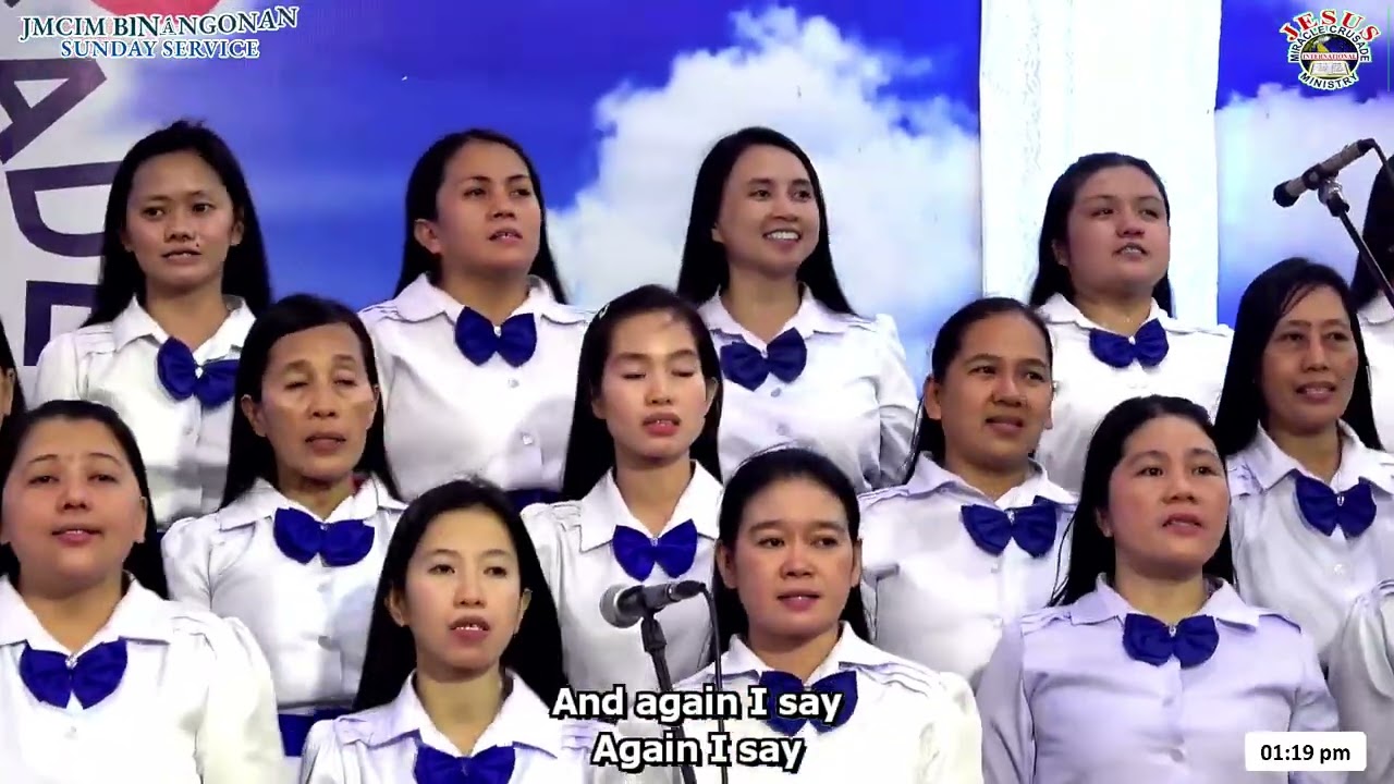 Again, I Say Rejoice  | Bel. JESUS Finest Generation Choir | JMCIM Binangonan Rizal | 08 Mar 2026
