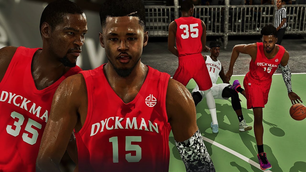 KHALIL DUNKS ON SMITH! KD KNOCKS OUT DEFENDER - NBA LIVE 18 THE ONE #4