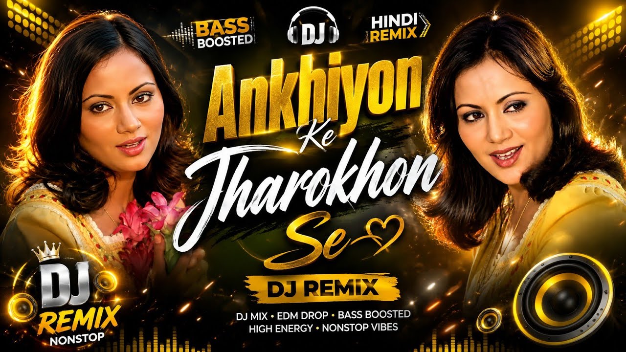 Ankhiyon Ke Jharokhon Se - Hindi Classic Romantic Dj Remix Song 2026 | Bass Boosted Dj Remix Song