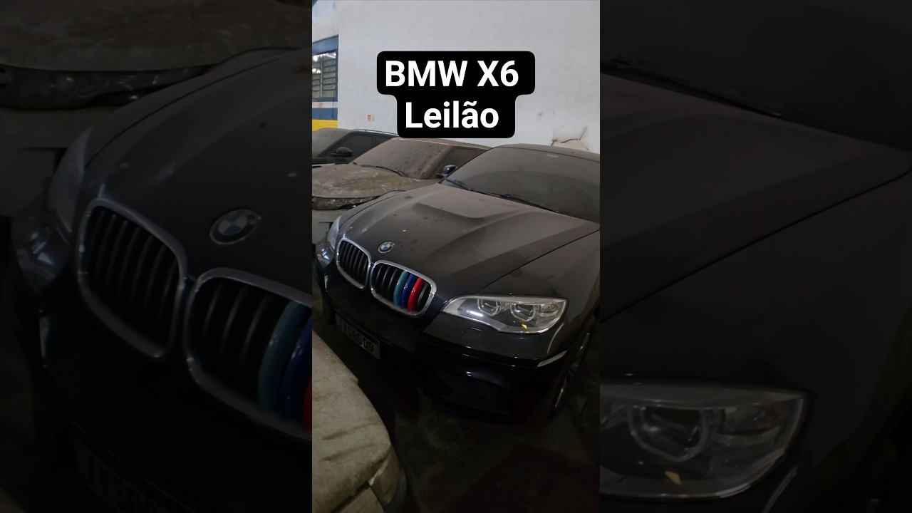 Olha Essa BMW X6 que encontrei no p&aacute;tio da JR leil&otilde;es no Rio Grande do Sul