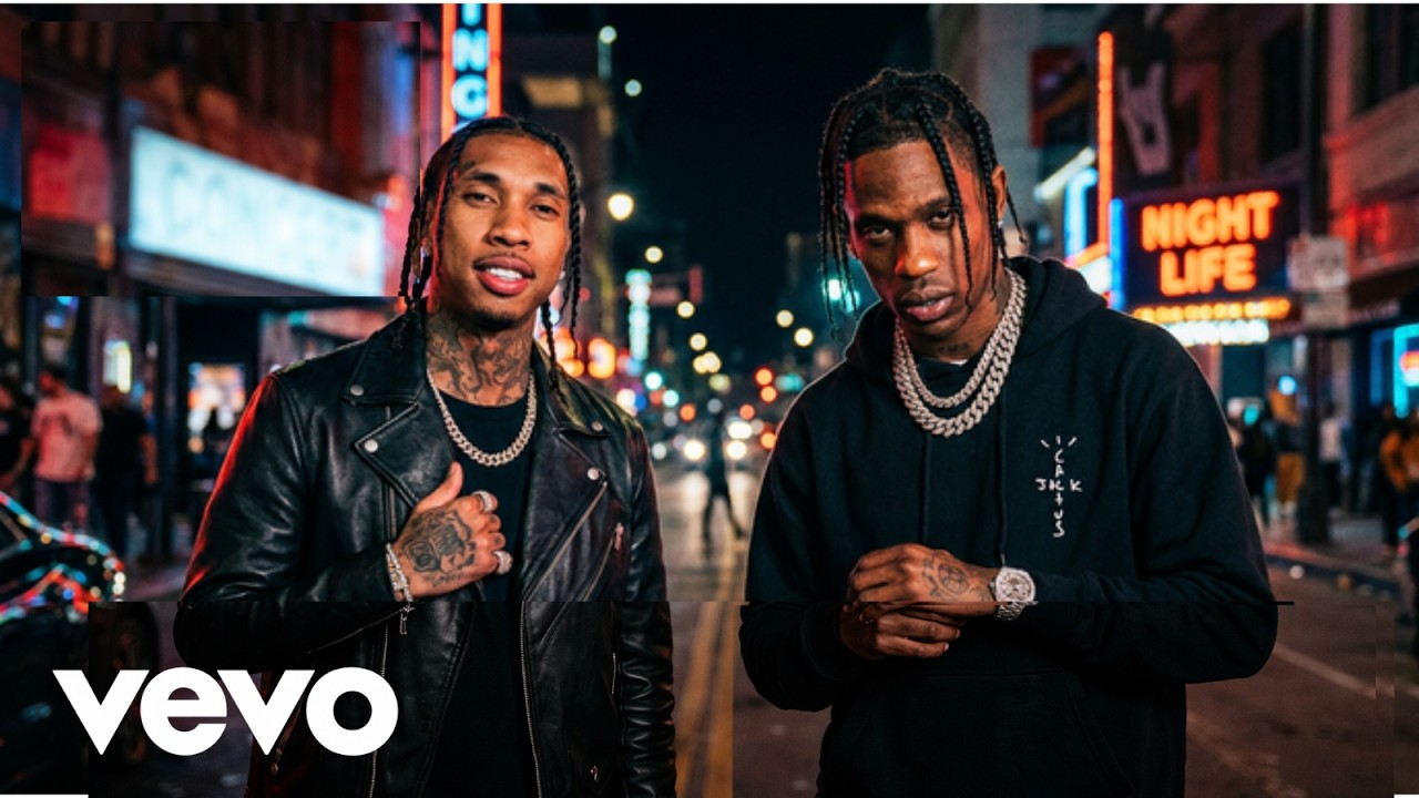 Tyga, Travis Scott - Neon Nights (Official Music Video)