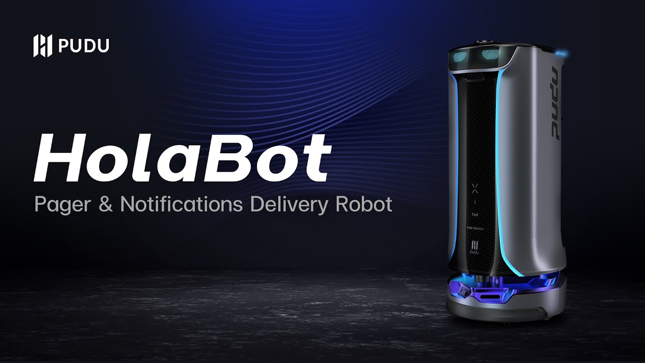 HolaBot, Pager & Notifications Delivery Robot | Pudu Robotics