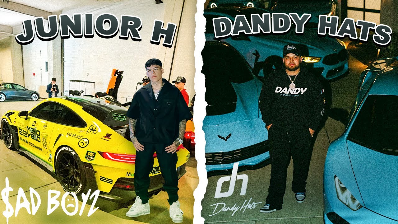 JUNIOR H & DANDY HATS БЕЗУМНАЯ КОЛЛЕКЦИЯ МАШИН!! (Я водил McLaren)
