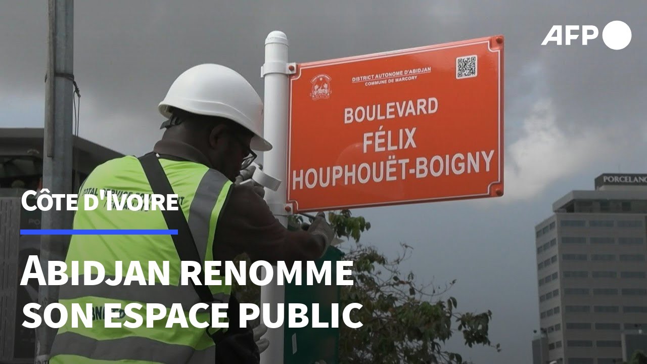 Côte d'Ivoire: Abidjan débaptise des axes routiers aux noms français | AFP