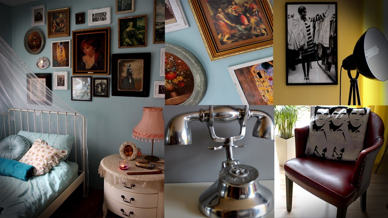 Pop Art Living Room & Shabby Chic Bedroom Tour
