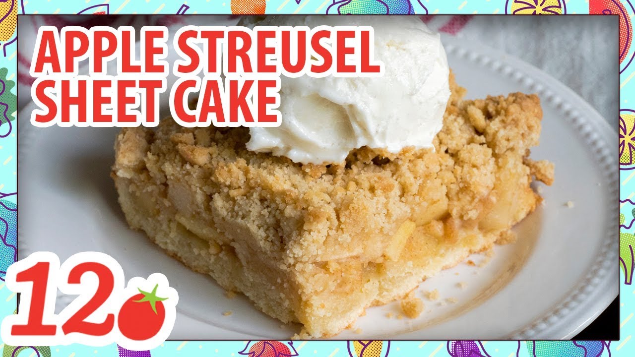 How to Make: Apple Streusel Sheet Cake