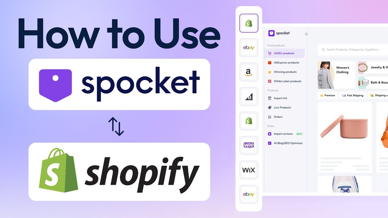 How To Use Spocket with Shopify in 2026 | Spocket Dropshipping Tutorial