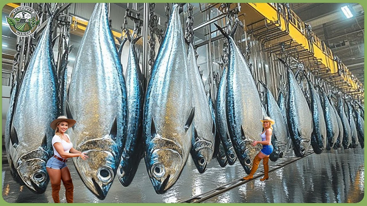 How Million Tons of Mackerel Are Processed &ndash; Amazing Mackerel Harvesting