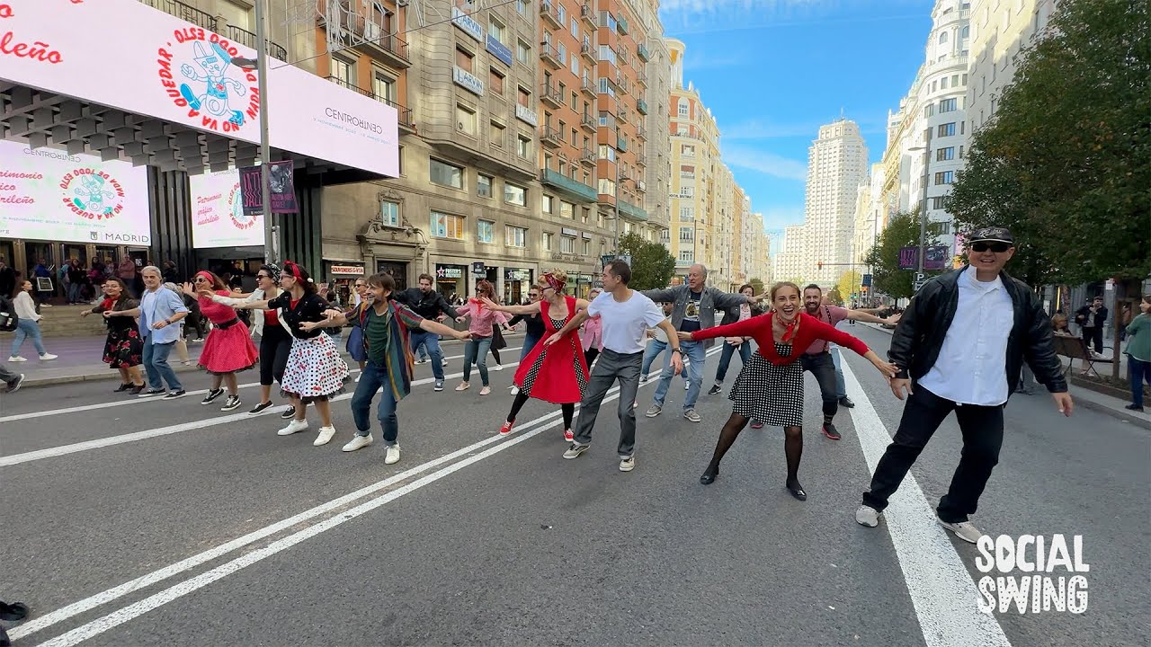 Flashmob Rock and Roll Madrid 18 de Noviembre 2023