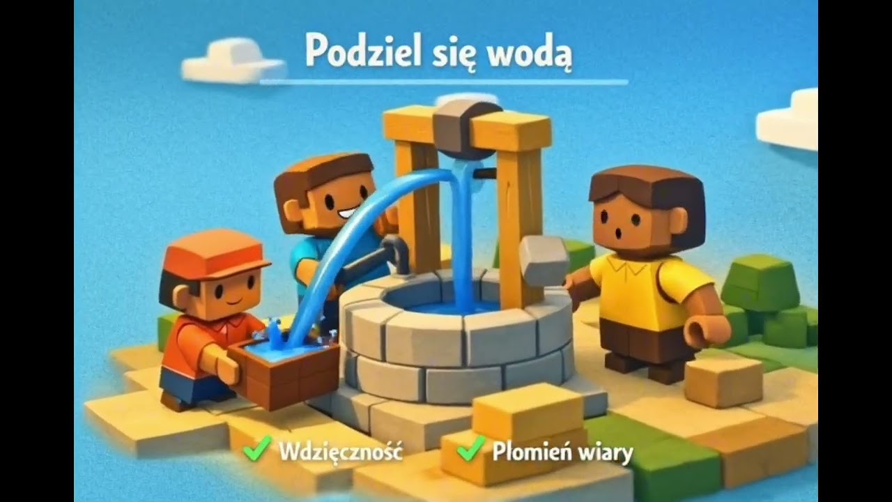 Jezus daje nam Wodę Życia.