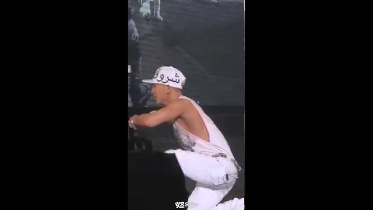 150301 TAEYANG RISE IN TAIPEI - YB&BAND Dance battle(YB-518%)