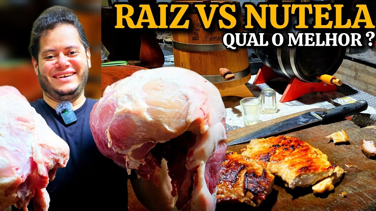 LADO A LADO: PORCO CAIPIRA VS GRANJA! QUEM VENCE? QUAIS AS DIFERENÇAS? #fyp #receitas #comida #fypシ 