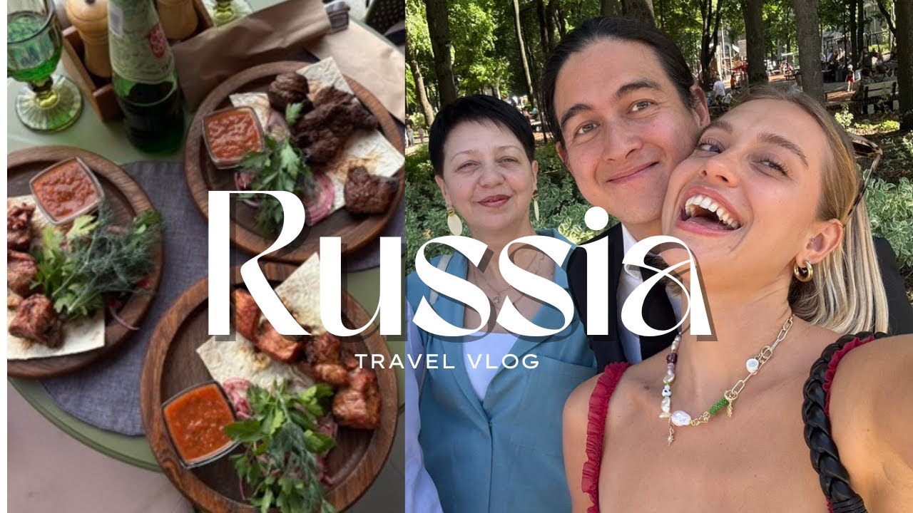 Thai Boyfriend Visiting Russia/ Russian Wedding/ Village at Grandma's