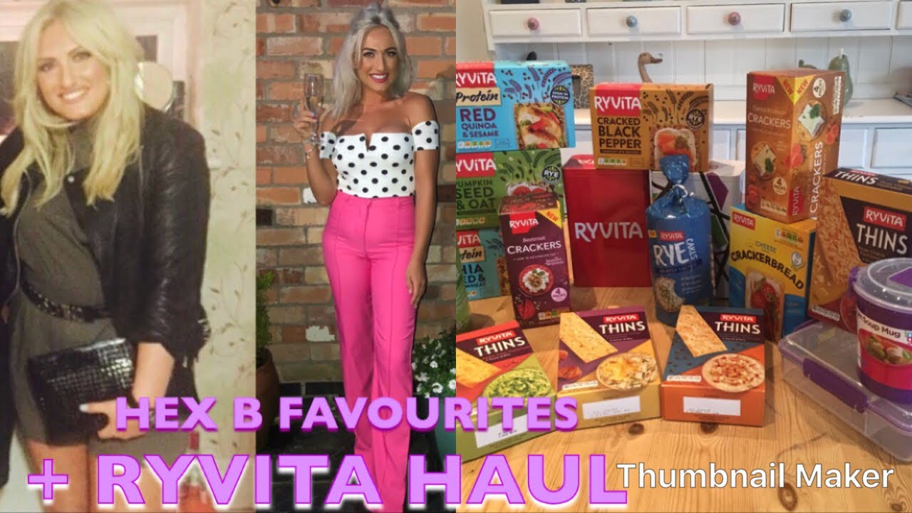 FAVOURITE HEX B CHOICES ON SLIMMING WORLD + RYVITA HAUL