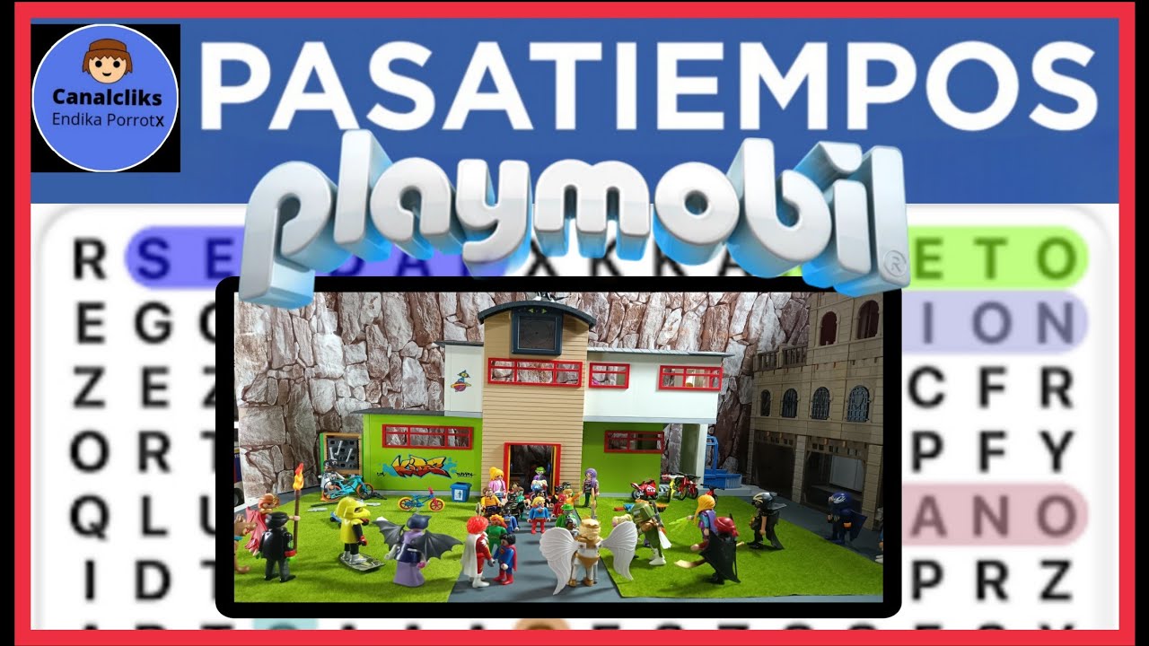 PASATIEMPOS PLAYMOBIL. El infiltrado no Playmobil.