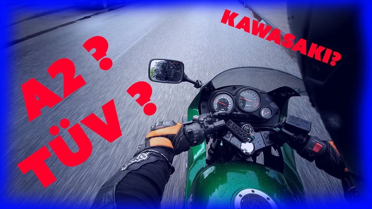 Kawasaki hat TÜV ! A2 Bestanden !? | Kawasaki GPZ 500s | Moto vlog