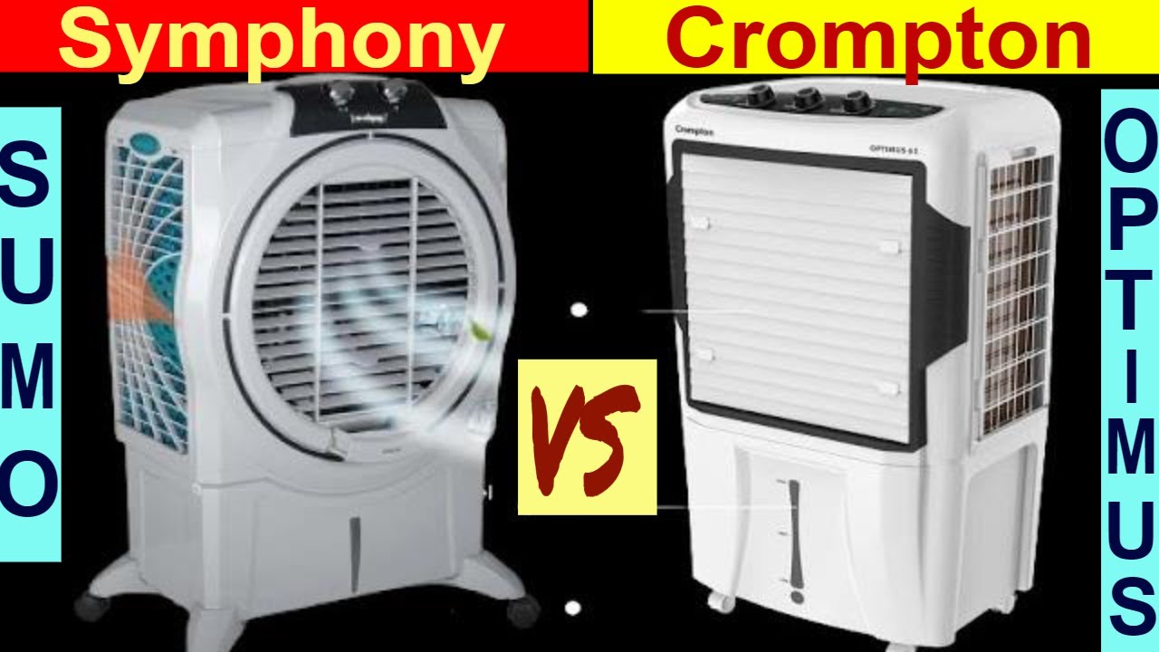 Symphony Sumo 75 XL vs Crompton Optimus 100 Litre Desert Cooler