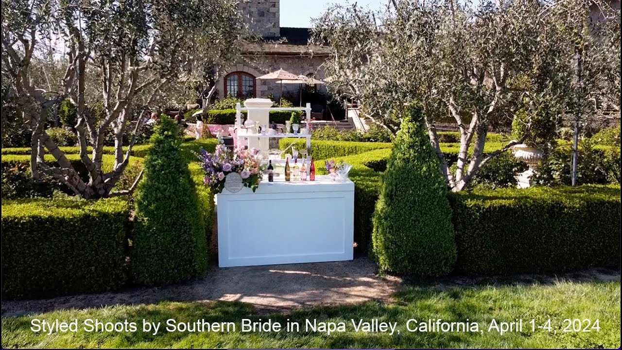 Styled Shoots by Southern Bride - Napa Valley, California (2024)