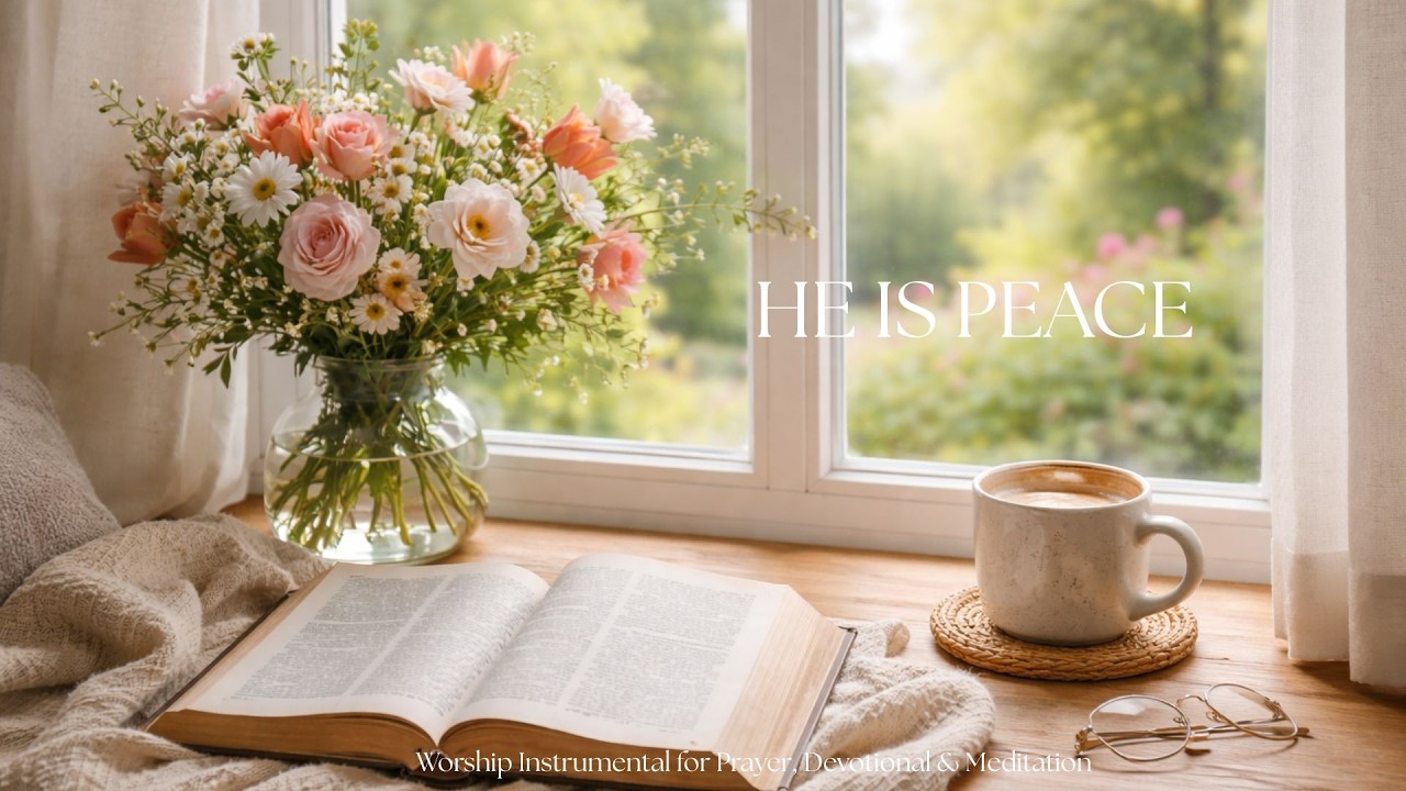 HE IS PEACE | Soaking Worship Instrumental for Prayer, Meditation & Devotionals With Scriptures